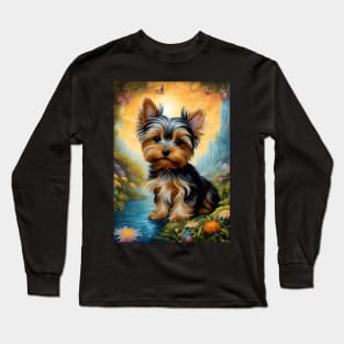 Sweet Yorkie Long Sleeve T-Shirt